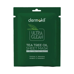 Dermokil Tea Tree Kağıt Yüz Maskesi 20 G