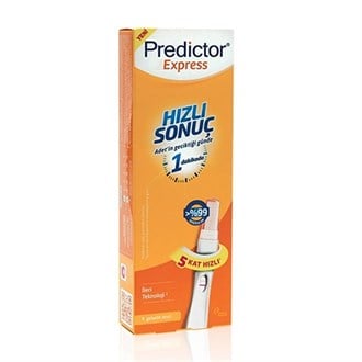 Predictor Express Hızlı Sonuç Gebelik Testi 3'lü