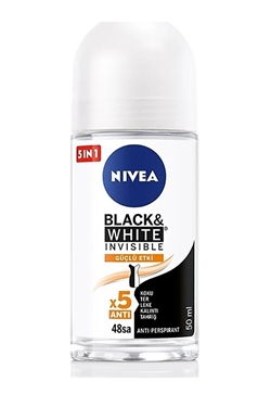 Nivea Kadın Roll-On Invısıble Black White 50 ml