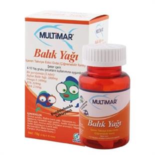 Multimar Balık Yağı Çiğnenebilir Form Gummy 30'lu