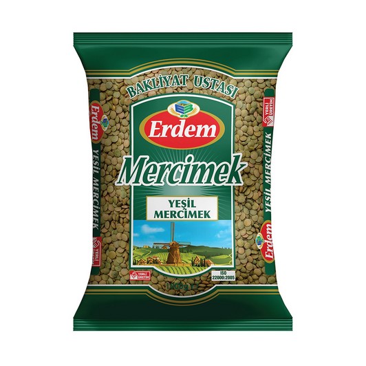 Erdem Yeşil Mercimek 1 kg