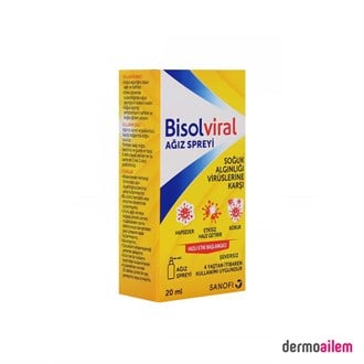 Bisolviral Soğuk Algınlığı Virüslerine Karşı Ağız Spreyi 20 ml