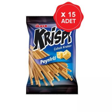 Ülker Krispi Peynirli Çubuk Kraker 40 Gr x 15 Adet
