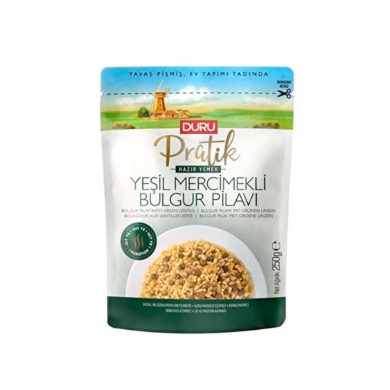 Duru Pratik Mercimekli Bulgur Pilavı 250 gr
