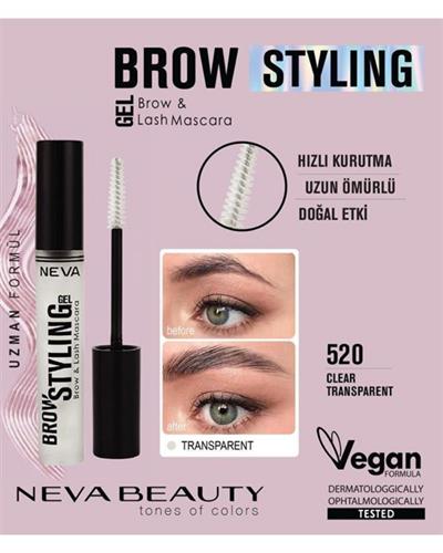 Neva Beauty Kaş Şekillendirici Jel Kaş Ve Kirpik Maskarası 6ml