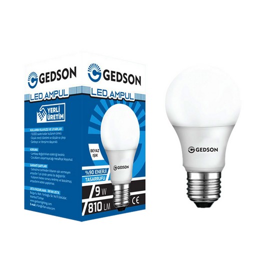 GEDSON LED AMPUL 9 WAT