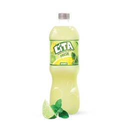 Doğanay Lita Limon Nane Lime Meyve Aromalı Şekersiz Limonata 1 L