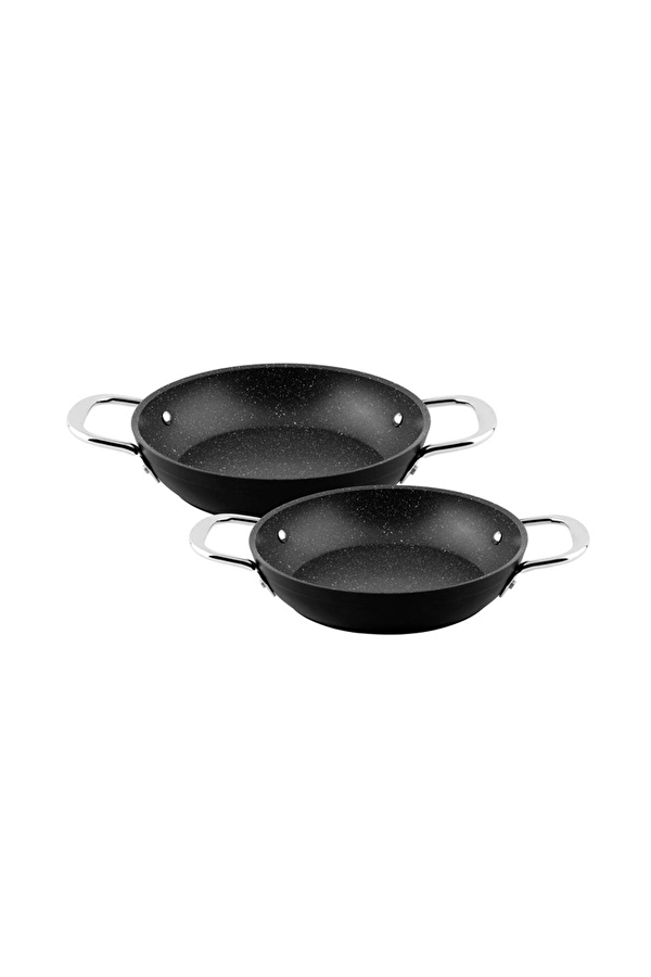 Hisar Nova Pro Granit Metal Kulp 2 Parça Sahan Seti