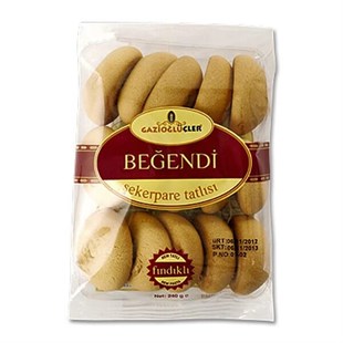 Gazioğlu Beğendi Şekerpare Tatlısı Fındıklı 240g