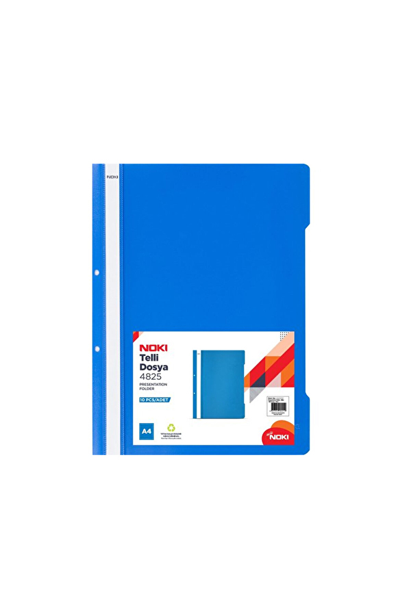 Noki Telli Dosya Mavi 10'lu