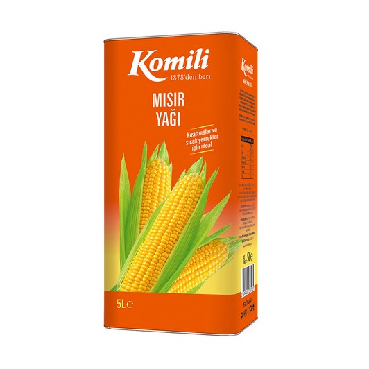 Komili Mısır Yağı 5 lt Teneke