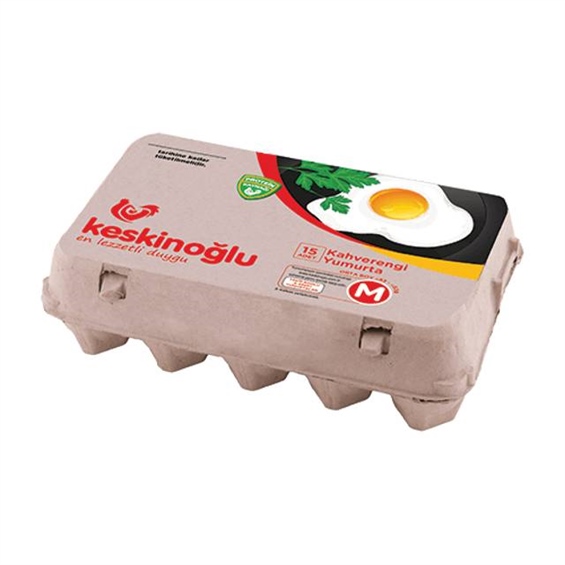 Keskinoğlu Yumurta 15'li 53-63 gr