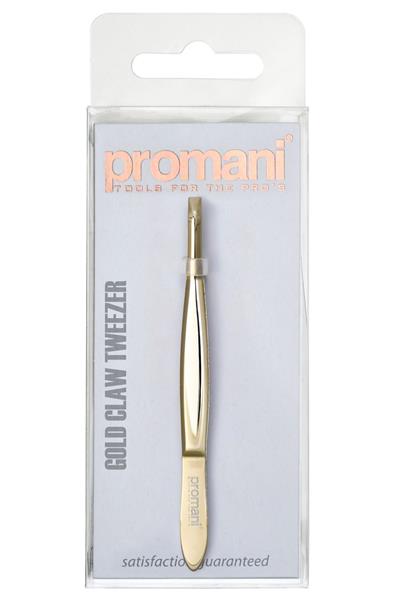 Promani Altın Düz Uçlu Cımbız Pr-917