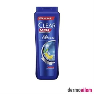 Clear Men Duş Ferahlığı Şampuan 600 ml