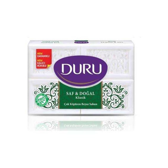 Duru Saf & Doğal Klasik Beyaz Kalıp Sabun 600 Gr