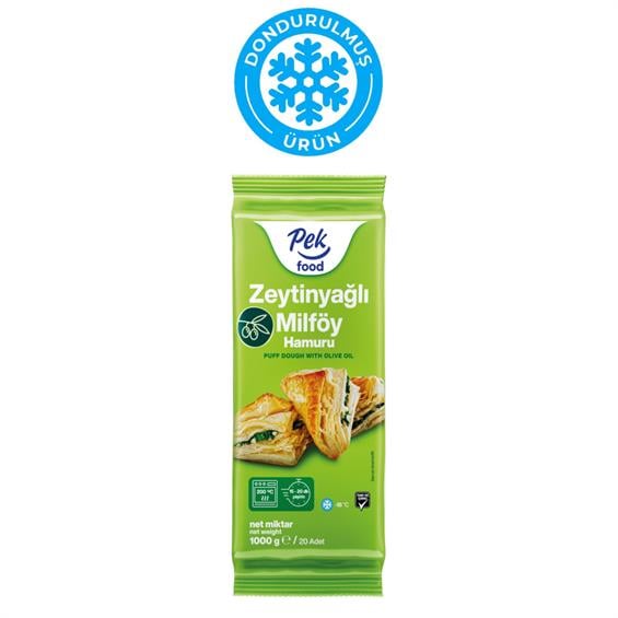 PekFood Zeytinyağlı Milföy 1000 gr