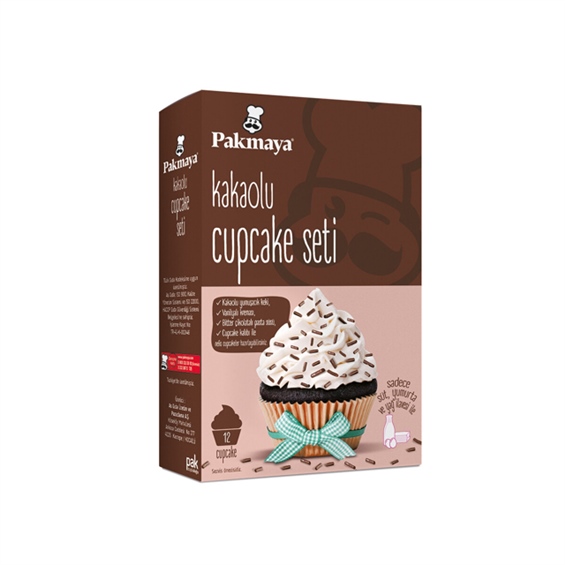 Pakmaya Kakaolu Cupcake 220 gr