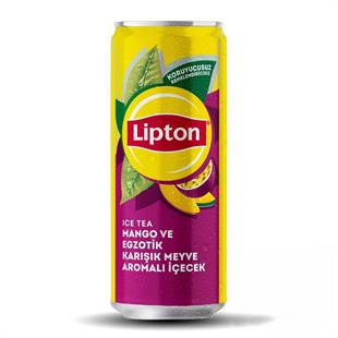 Lipton İce Tea Mango ve Egzotik Karışım Meyve Aromalı 330ml