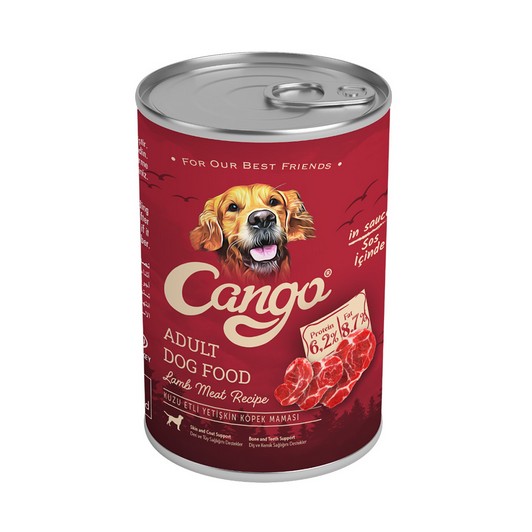 CANGO YET.KÖPEK MAMASI 415 GR KUZU ETLİ