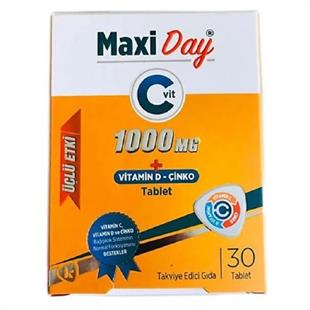 Maxi Day C Vitamini 1000 mg 30 Tablet