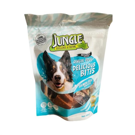 Jungle Köpek Ödül Somon Dilimi 100 gr
