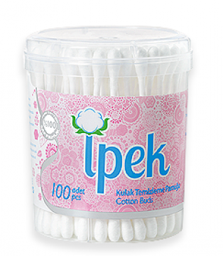 İpek Kulak Çubuğu Yuvarlak 100'lü