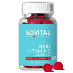 Sovital Hair Vitamins Swiss Technology 60 Vegan Gummies