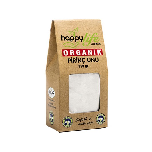 Happy Life Organik Pirinç Unu 250 Gr