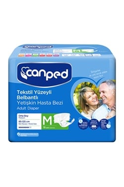 Canped Hasta Bezi Bel Bantlı Orta 18 Li