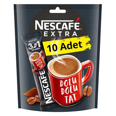 Nescafe 10 lu 3ü1 Arada Extra 165 gr