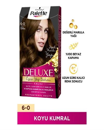 Palette Deluxe Saç Boyası Koyu Kumral 6-0