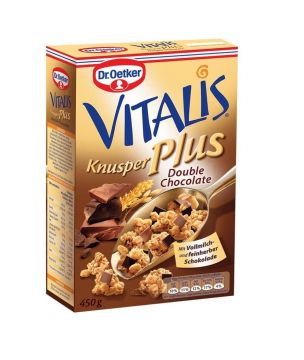 Dr. Oetker Vitalis Sütlü Bitter Çikolatalı 450 Gr