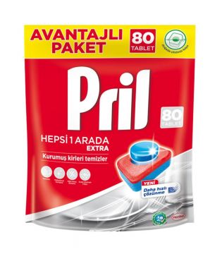 Pril Hepsi Bir Arada 80 Tablet