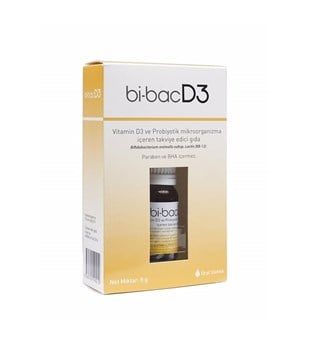 Bi-BacD3 Probiyotikli Damla 8 gr