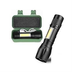 Cata CT-8024 6400K Beyaz Şarjlı LED El Feneri  4-6 Saat