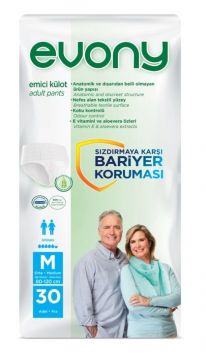 Evony Emici Külot 30'lu Medium Unisex