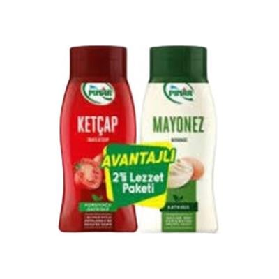 PINAR KETÇAP 420gr+MAYONEZ 350gr