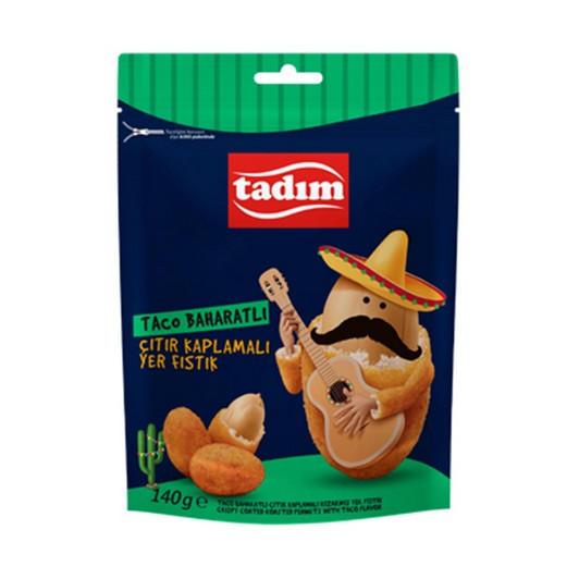 Tadım Yer Fıstığı Taco Baharatlı 140 gr