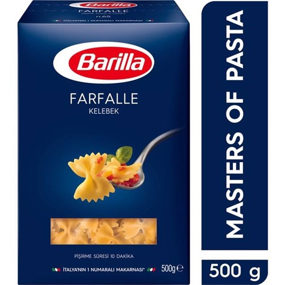 Barilla Makarna Kelebek 500 Gr