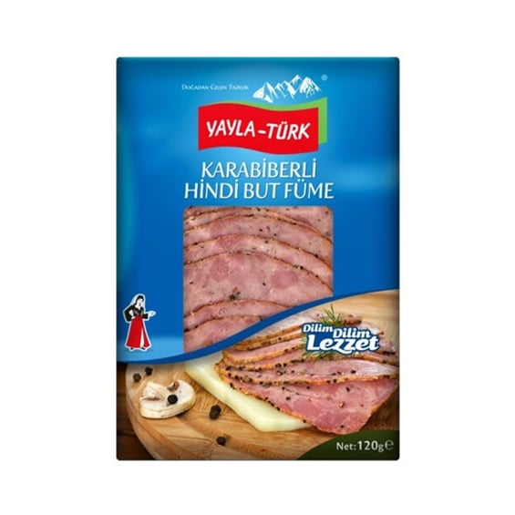 Yaylatürk Hindi Füme But Kırmızı Biberli 120 gr