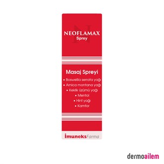 İmuneks Neoflamax Masaj Spreyi 50 ml