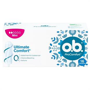O.B ProComfort Ultimate Tampon Mini 16'lı