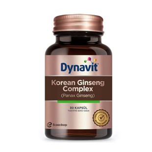 Dynavit Korean Ginseng (Panax Ginseng) 30 Kapsül