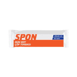 Spon Mini Çöp Torbası 40'lı