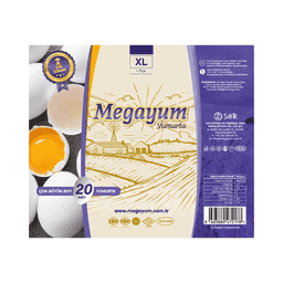 Megayum XL Yumurta 20'li 73 G