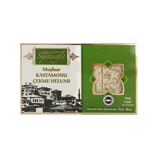 Sepetçioğlu Cekme Helva Antep Fıstıklı 180 gr