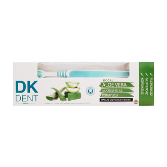 Dermokil DK Dent Aloe Vera Diş Macunu 75 ml + Diş Fırçası Hediye