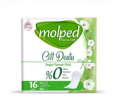 Molped Günlük Pure & Soft İnce 16'lı