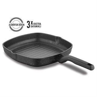 Korkmaz Ornella 28x28 cm Kare Grill Tava