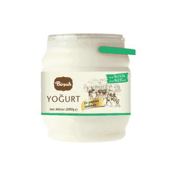 Birşah Yarım Yağlı Bidon Yoğurt 2 Kg
